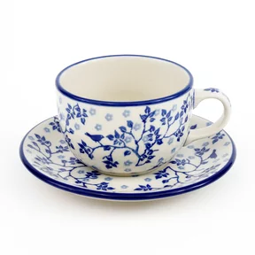 Filiżanka i spodek 768 0,2l <br> 3206X Błękitny Ogród